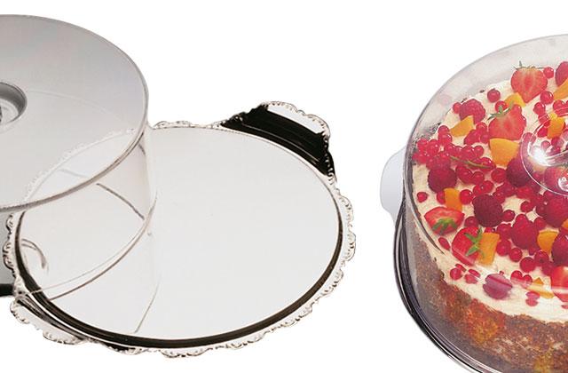 CAKE PLATES - STAINLESS STEEL