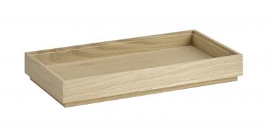 GN 1/3 houten kist "VALO" 32,5 x 17,6 x 4,5 cm