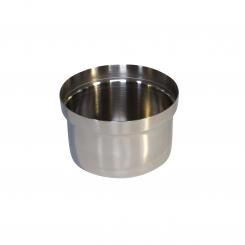 stainless steel bowl 14 x 14 x 8,5 cm