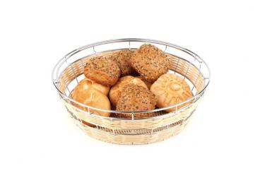 buffet basket, round 