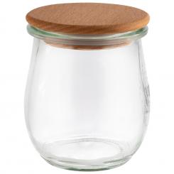 12 Weck-glasses with lid 